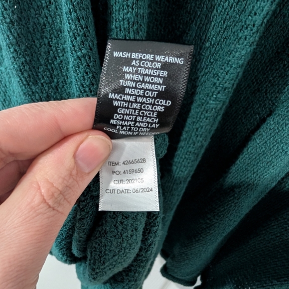 Torrid Botanical Garden Hacci Open Front Cocoon Cardigan in Size 2 (18/20) - Picture 14 of 14